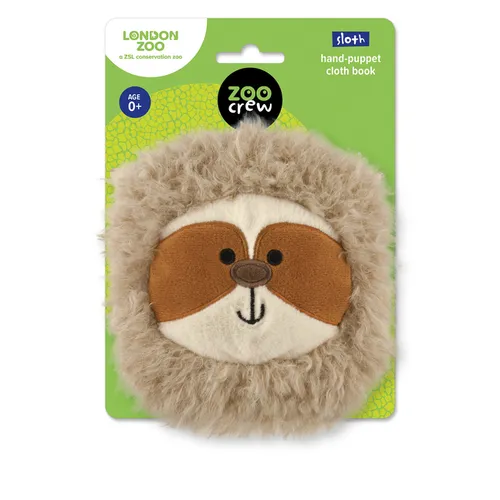 Hand-Puppet Cloth Book Sloth