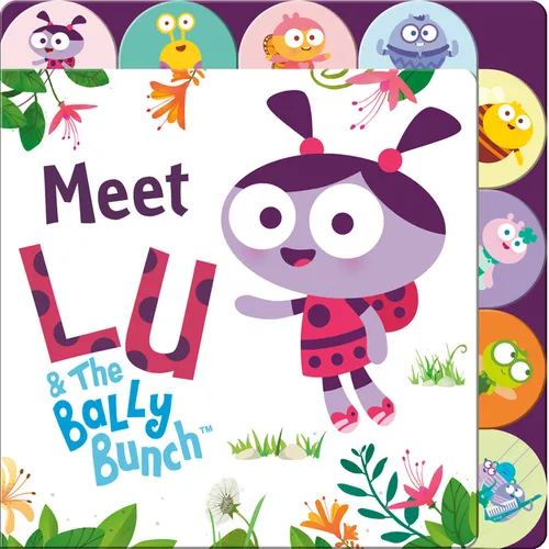 Meet Lu & the Bally Bunch Tabbed Board Book