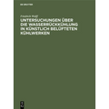 Untersuchungen Über Die Wasserrückkühlung in Künstlich Belüfteten Kühlwerken
