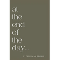at the end of the day