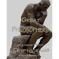 Great Philosophers in Large Print Cryptograms