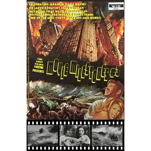 The Lost Films Fanzine Presents Movie Milestones #3: (Black and White/Variant Cover C)