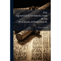 Die Quantitätsverhältnisse Im Polmaklappischen Ii.: Nachtrag Und Register