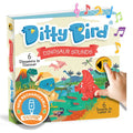 Ditty Bird Interactive Dinosaur Sound Book for Toddlers 1- 3 Early Learning Book about T-Rex Gifts for Little Dino Lovers
