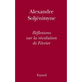 Réflexions sur la révolution de Février