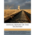 Annual Report Of The Secretary