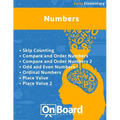 Numbers (early elementary): Skip Counting, Compare and Order Numbers 1 & 2, Odd and Even Numbers, Ordinal Numbers, Place Value 1& 2