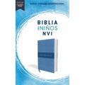 Nvi, Biblia Para Niños Revisión 2022, Leathersoft, Azul Celeste, Comfort Print