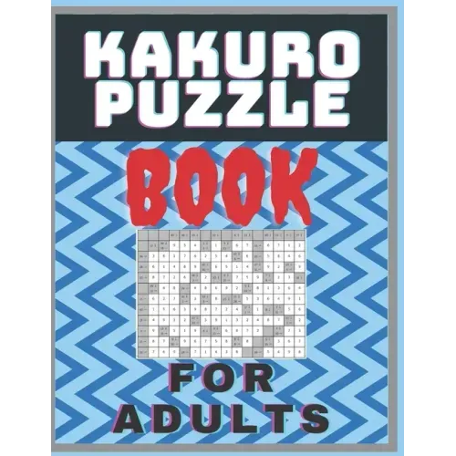 kakuro Puzzle book for adults