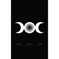 3 Moons Waxing, Waning, and Full Diary, Journal, and/or Notebook: Perfect for Fans of Astrology, Dark Magic, Fantasy, Mindfulness, Occult, Pilates, Wi