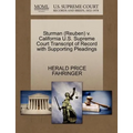 Sturman (Reuben) V. California U.S. Supreme Court Transcript of Record with Supporting Pleadings