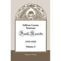 Sullivan County, Tennessee, Death Records: Volume 2, 1919-1925