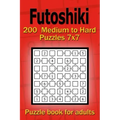 Futoshiki puzzle book for adults: 200 Medium to Hard Puzzles 7x7