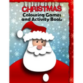 Christmas Colouring Games and Activity Book: Festive Fun Puzzle Book for Kids and Teenagers - Coloring Activities with 20 sheets. A4 size.