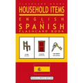 Household Items - English to Spanish Flash Card Book: Black and White Edition - Spanish for Kids