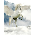 Unicorn Notebook: 100 Pages 8.5" X 11" Wide Ruled Line Paper