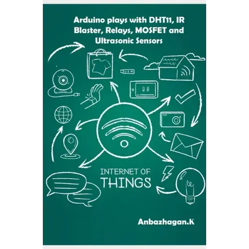 Arduino plays with DHT11, IR Blaster, Relays, MOSFET and Ultrasonic Sensors