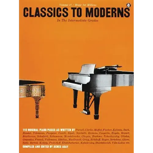 Intermediate Grades Classics to Moderns: Music for Millions Series