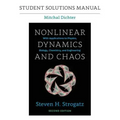 Student Solutions Manual for Nonlinear Dynamics and Chaos, 2nd Edition