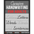 Cursive Handwriting for Adults: Cursive Handwriting Practice Paper for Adults, Learn Cursive Handwriting