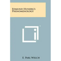 Edmund Husserl's Phenomenology