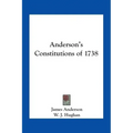 Anderson's Constitutions of 1738
