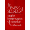 The Genesis of Secrecy: On the Interpretation of Narrative