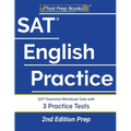 SAT English Practice: SAT Grammar Workbook Tutor with 3 Practice Tests [2nd Edition Prep]