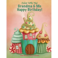 Color With Me! Grandma & Me Happy Birthday!