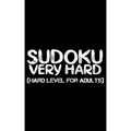 Sudoku: Hard Level for Adults - All 9*9 Hard 158+ Sudoku - Pocket Sudoku Puzzle Books - Sudoku Puzzle Books Hard - Large Print