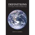 Definitions: On the Language of Evolution and Intelligent Design
