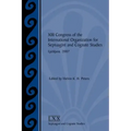 XIII Congress of the International Organization for Septuagint and Cognate Studies: Ljubljana, 2007