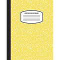 Classic Composition Notebook: (8.5x11) Wide Ruled Lined Paper Notebook Journal (Yellow) (Notebook for Kids, Teens, Students, Adults) Back to School an