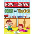 How to Draw Cars and Trucks: Step by Step Activity Book, Learn How to Draw Cars and Trucks, Fun and Easy Workbook for Kids