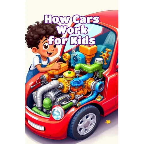 How Cars Work for Kids: A Beginner's Illustrated Guide to Engines, Wheels, Electric Vehicles, and the Science of Machines