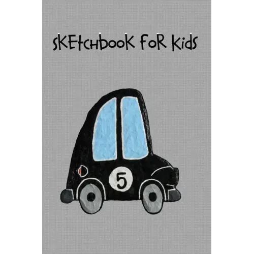 Sketchbook for Kids: Black Car