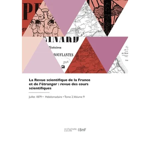 La revue scientifique de la France et de l'étranger