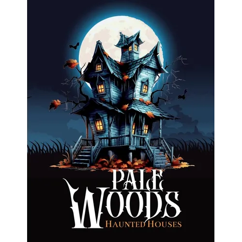Pale Woods Creepy Coloring Book
