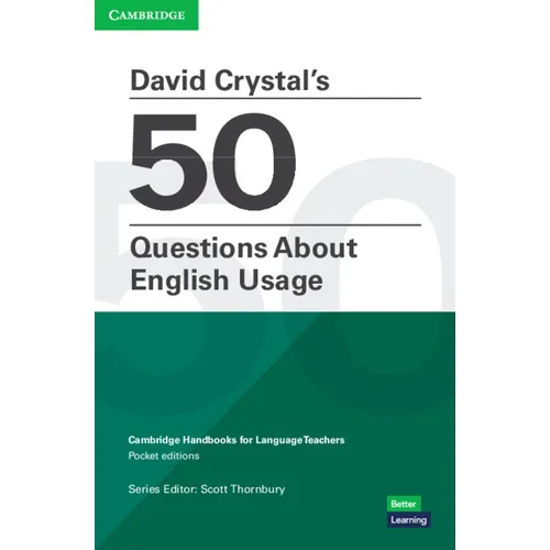 David Crystal's 50 Questions about English Usage Pocket Editions