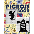 Picross Book: Hanjie Puzzle Book for Adults, Nonogram Puzzle Book Back and White, Japanese Crossword, Gift for Brain Teaser Lovers