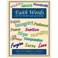 Faith Words Adult Coloring Book: Color the words that inspire you every day