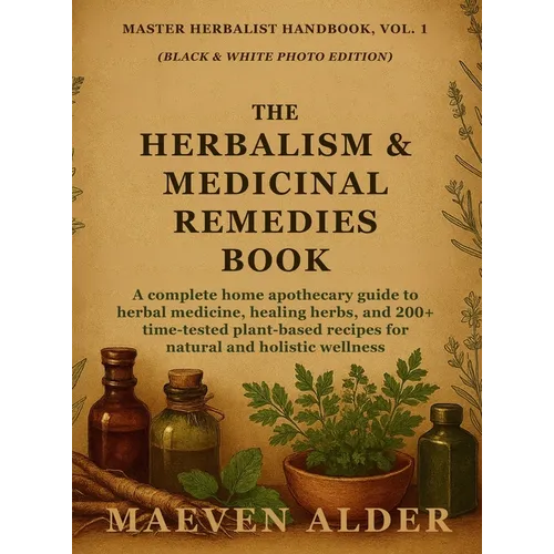 The Herbalism & Medicinal Remedies Book: A Complete Home Apothecary Guide to Herbal Medicine, Healing Herbs, and 200+ Time-Tested Plant-Based Recipes