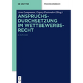 Anspruchsdurchsetzung Im Wettbewerbsrecht