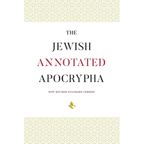 The Jewish Annotated Apocrypha