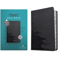 NLT Student Bible, Thinline Reference, Filament Enabled (Leatherlike, Overflow Black, Indexed, Red Letter)