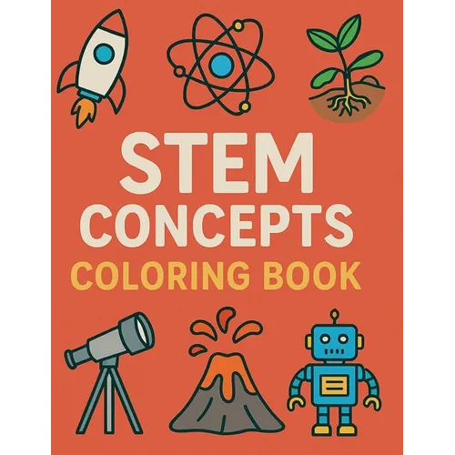 Stem Concepts Coloring Book - Paperback