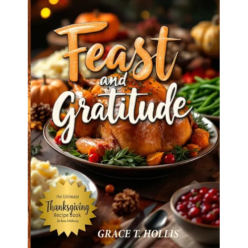 Feast and Gratitude: Classic Recipe Book for Thanksgiving, Easy Holiday Dinner Party Ideas, and Must-Haves for Hosting a Memorable Feast