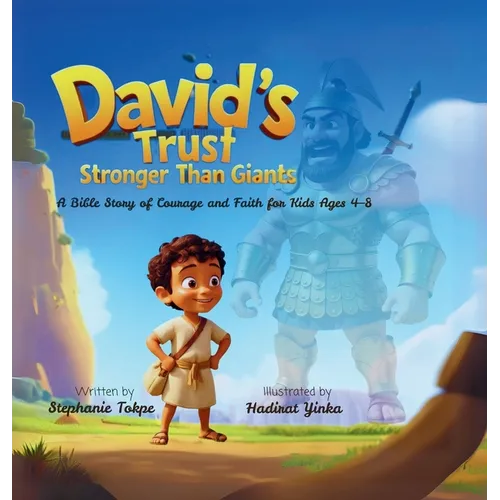 David's Trust - Stronger Than Giants: Bible Story of Courage and Faith for Kids Ages 4-8