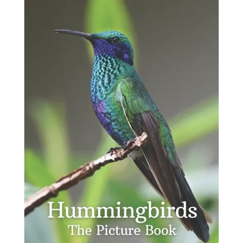 Hummingbirds: The Picture Book of Hummingbirds Great Gift for Parkinson's Alzheimer's & Seniors with Dementia.
