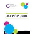 Purple Chalkboard ACT Prep
